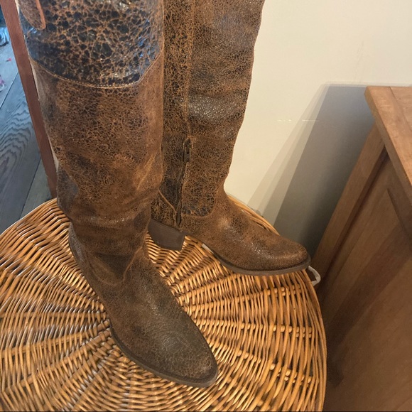 Gelene 18” Rust Old Gringo Boots - Picture 3 of 4